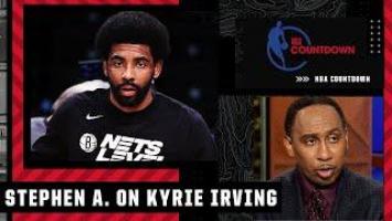 Stephen A. bereaksi terhadap komentar GM Nets Sean Marks tentang Kyrie Irving